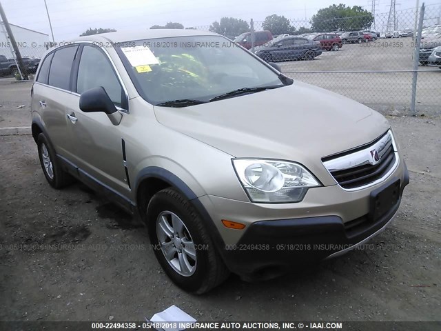 3GSCL33P88S666868 - 2008 SATURN VUE XE GOLD photo 1
