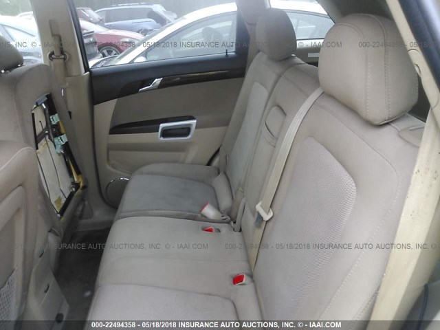 3GSCL33P88S666868 - 2008 SATURN VUE XE GOLD photo 8