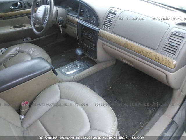 1LNHM97V2XY660061 - 1999 LINCOLN CONTINENTAL  TAN photo 5