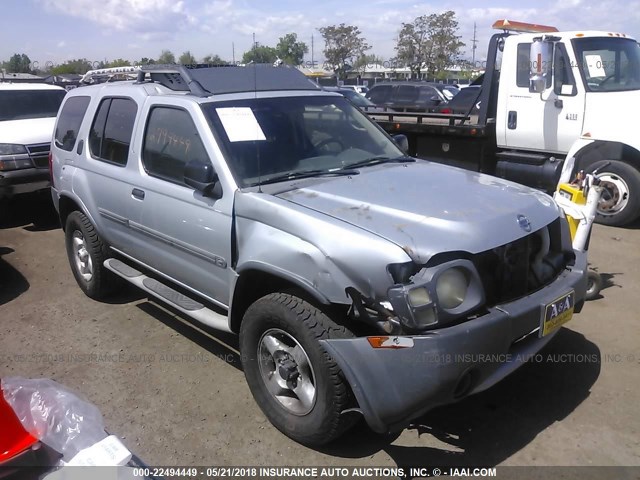 5N1ED28Y52C507375 - 2002 NISSAN XTERRA XE/SE SILVER photo 1