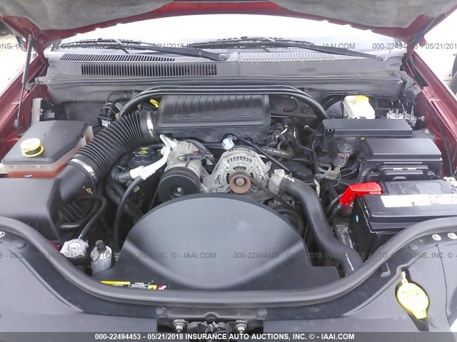 1J4GR48K75C715908 - 2005 JEEP GRAND CHEROKEE LAREDO/COLUMBIA/FREEDOM 红色 照片 10