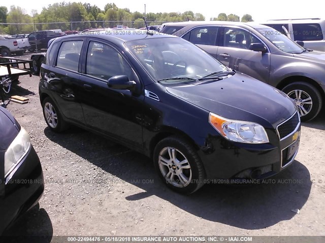 KL1TD6DE1BB198791 - 2011 CHEVROLET AVEO LS/LT 黑色 照片 1