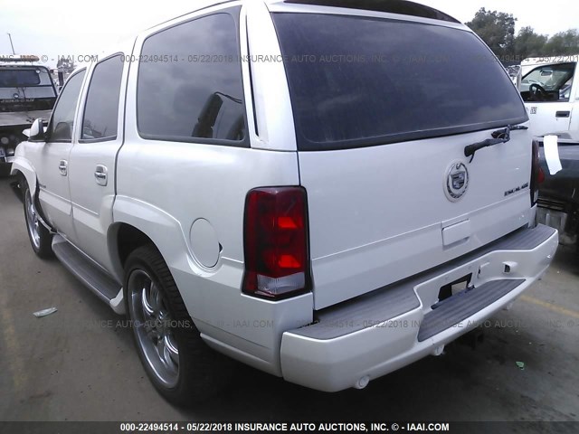 1GYEK63N73R267351 - 2003 CADILLAC ESCALADE LUXURY WHITE photo 3