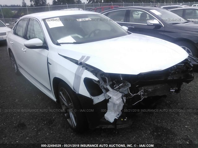 1VWDT7A32HC053882 - 2017 VOLKSWAGEN PASSAT R-LINE Ağ foto 1