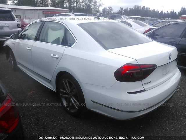1VWDT7A32HC053882 - 2017 VOLKSWAGEN PASSAT R-LINE Ağ foto 3