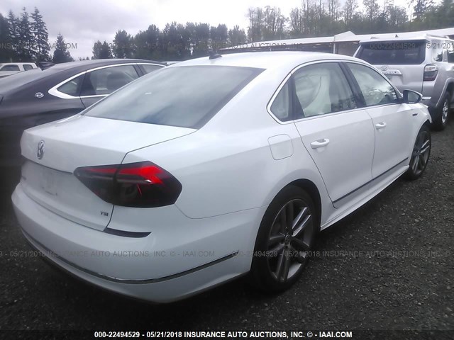 1VWDT7A32HC053882 - 2017 VOLKSWAGEN PASSAT R-LINE Ağ foto 4