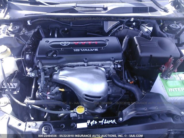 4T1BE32K95U097690 - 2005 TOYOTA CAMRY LE/XLE/SE შავი ფოტო 10