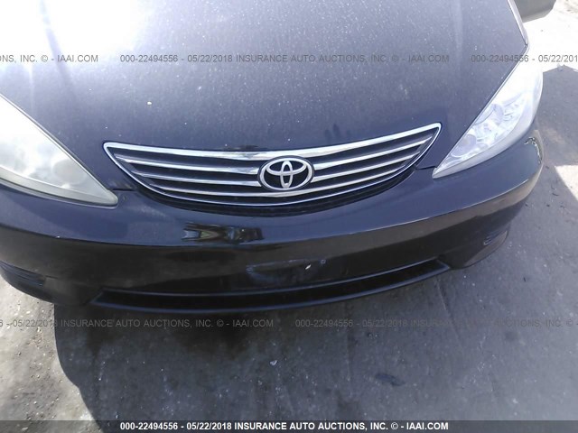 4T1BE32K95U097690 - 2005 TOYOTA CAMRY LE/XLE/SE შავი ფოტო 6