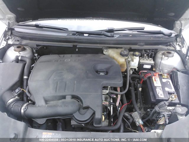 1G1ZB5E08CF350350 - 2012 CHEVROLET MALIBU LS 银色 照片 10