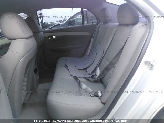 1G1ZB5E08CF350350 - 2012 CHEVROLET MALIBU LS 银色 照片 8