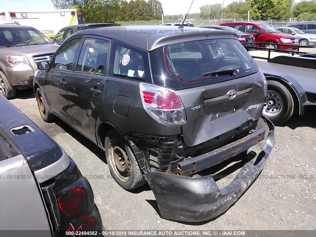 2T1KR32E77C656947 - 2007 TOYOTA COROLLA MATRIX XR GRAY photo 3
