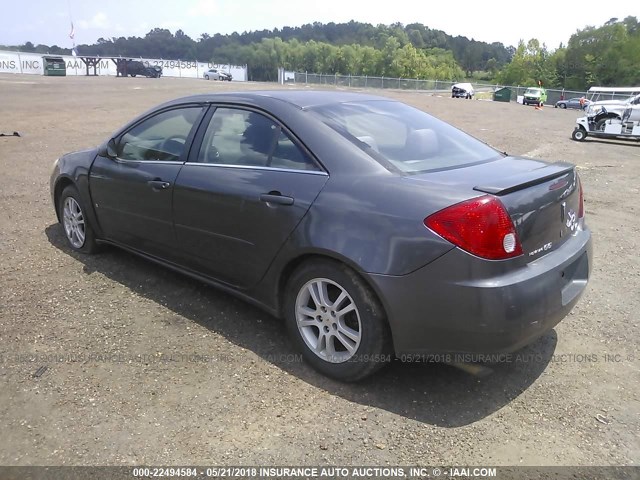 1G2ZG558464183150 - 2006 PONTIAC G6 SE1 GRAY photo 3