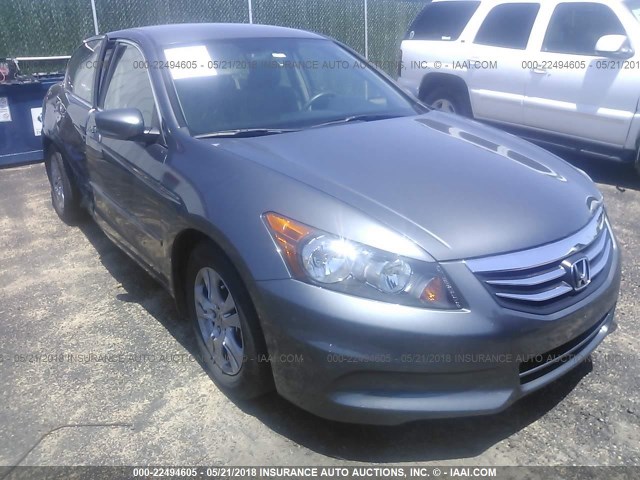 1HGCP2F41CA142453 - 2012 HONDA ACCORD LXP GRAY photo 1