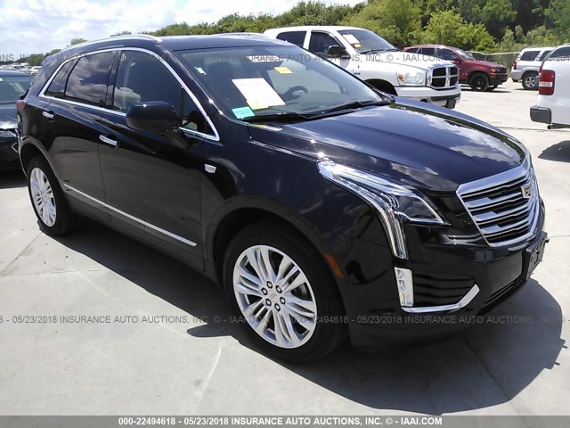 1GYKNERS4JZ156335 - 2018 CADILLAC XT5 PREMIUM LUXURY BLACK photo 1