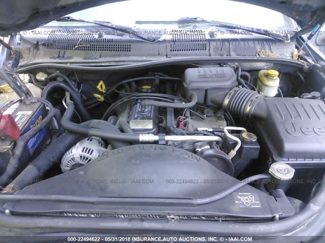 1J8GW48S84C355408 - 2004 JEEP GRAND CHEROKEE LAREDO/COLUMBIA/FREEDOM 蓝色 照片 10