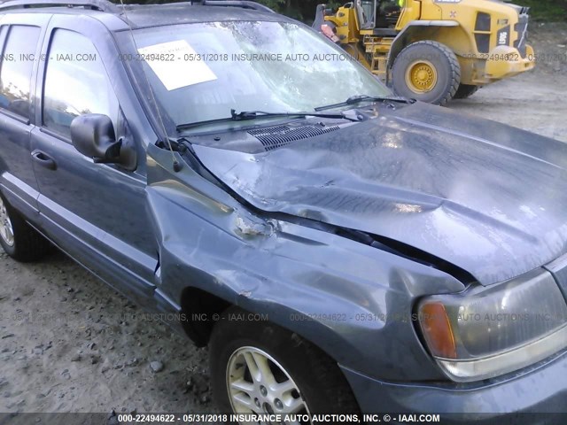 1J8GW48S84C355408 - 2004 JEEP GRAND CHEROKEE LAREDO/COLUMBIA/FREEDOM 蓝色 照片 6