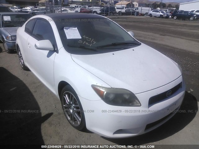 JTKDE177850055629 - 2005 TOYOTA SCION TC 白色 照片 1