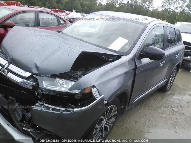 JA4AD2A36JJ002242 - 2018 MITSUBISHI OUTLANDER ES 灰色 照片 2