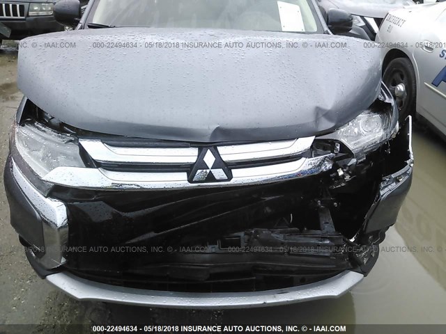 JA4AD2A36JJ002242 - 2018 MITSUBISHI OUTLANDER ES 灰色 照片 6