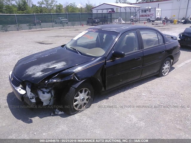 1G1NE52M0W6142142 - 1998 CHEVROLET MALIBU LS 黑色 照片 2