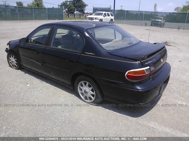1G1NE52M0W6142142 - 1998 CHEVROLET MALIBU LS 黑色 照片 3