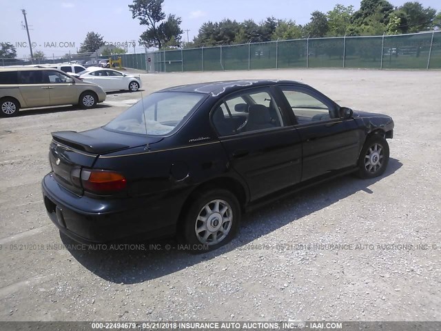 1G1NE52M0W6142142 - 1998 CHEVROLET MALIBU LS 黑色 照片 4
