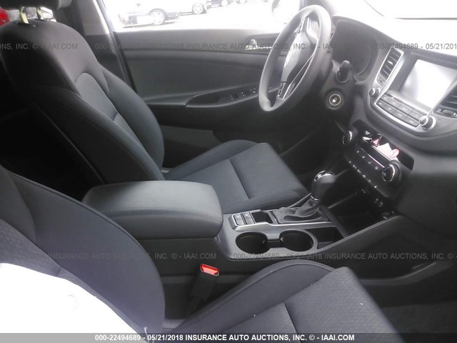 KM8J33A45JU621691 - 2018 HYUNDAI TUCSON LIMITED/SPORT AND ECO/SE BLUE photo 5