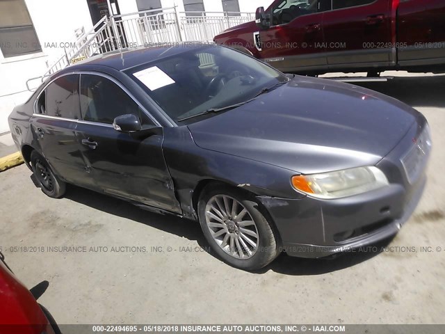 YV1AS982181077775 - 2008 VOLVO S80 3.2 GRAY photo 1