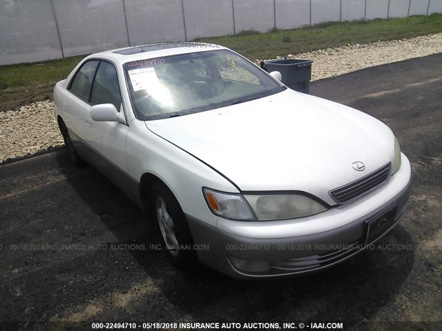 JT8BF28G9X0169768 - 1999 LEXUS ES 300 WHITE photo 1