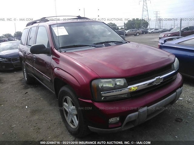 1GNES16S336132130 - 2003 CHEVROLET TRAILBLAZER EXT RED photo 1