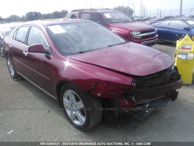 1G1ZC5E09CF321145 - 2012 CHEVROLET MALIBU 1LT 红色 照片 1