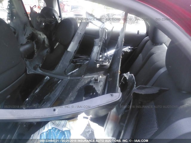 1G1ZC5E09CF321145 - 2012 CHEVROLET MALIBU 1LT 红色 照片 8