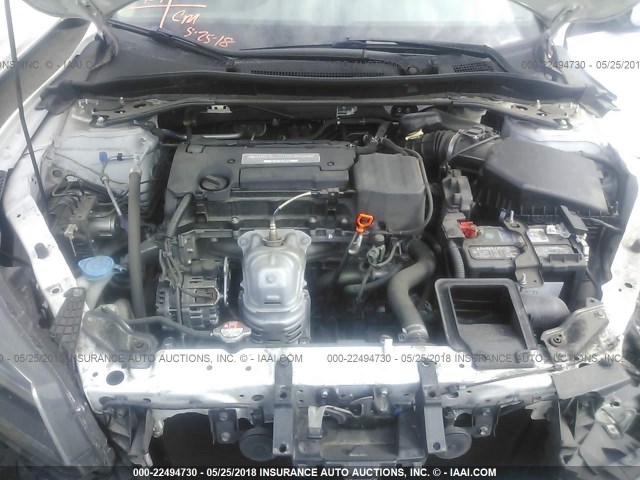1HGCR2F52FA145191 - 2015 HONDA ACCORD SPORT 白色 照片 10