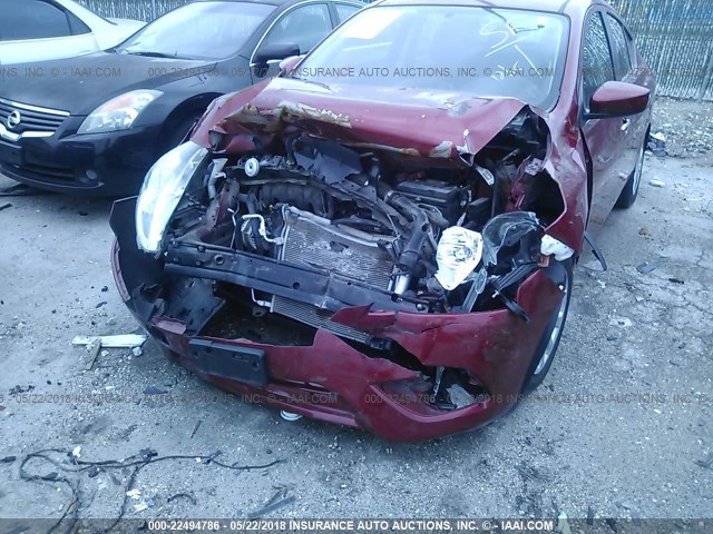 3N1CN7AP0HK406998 - 2017 NISSAN VERSA S/S PLUS/SV/SL RED photo 6