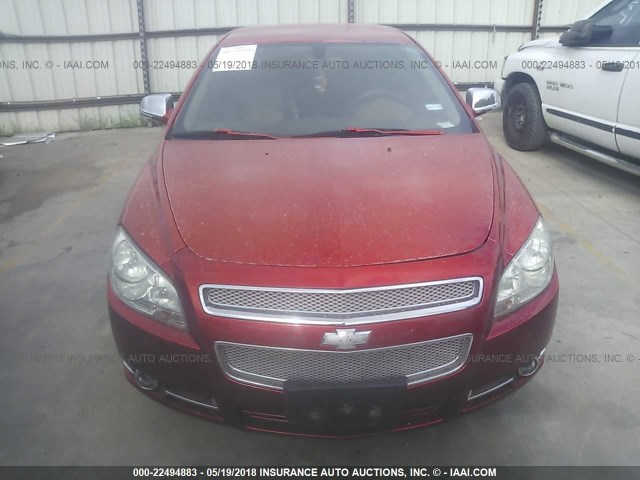 1G1ZK57738F225208 - 2008 CHEVROLET MALIBU LTZ 红色 照片 6