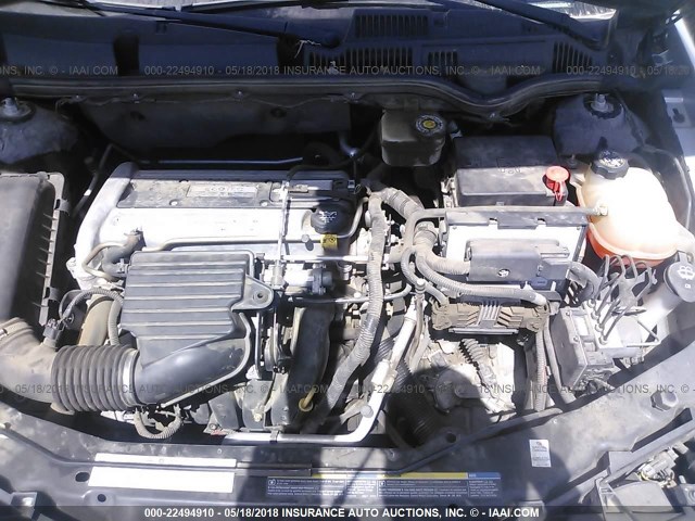 1G8AL52FX4Z124959 - 2004 SATURN ION LEVEL 3 SILVER photo 10