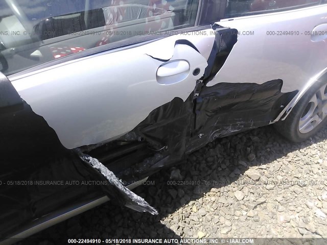 1G8AL52FX4Z124959 - 2004 SATURN ION LEVEL 3 SILVER photo 6