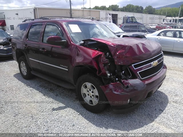 1GNSKBE08BR324682 - 2011 CHEVROLET TAHOE K1500 LT MAROON photo 1