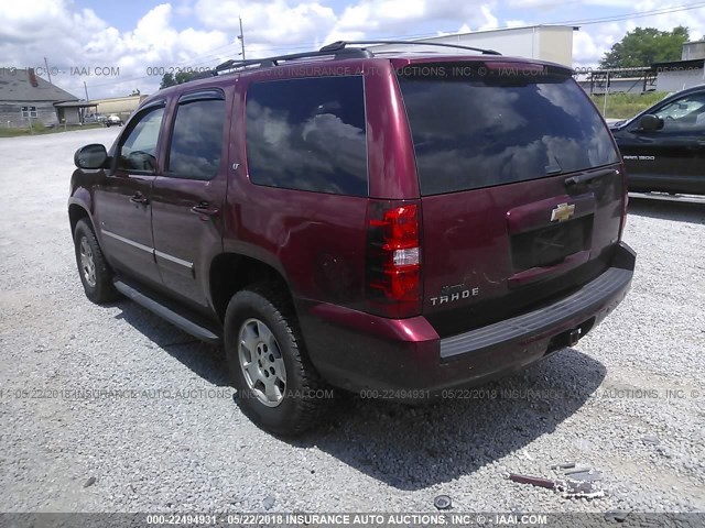 1GNSKBE08BR324682 - 2011 CHEVROLET TAHOE K1500 LT MAROON photo 3