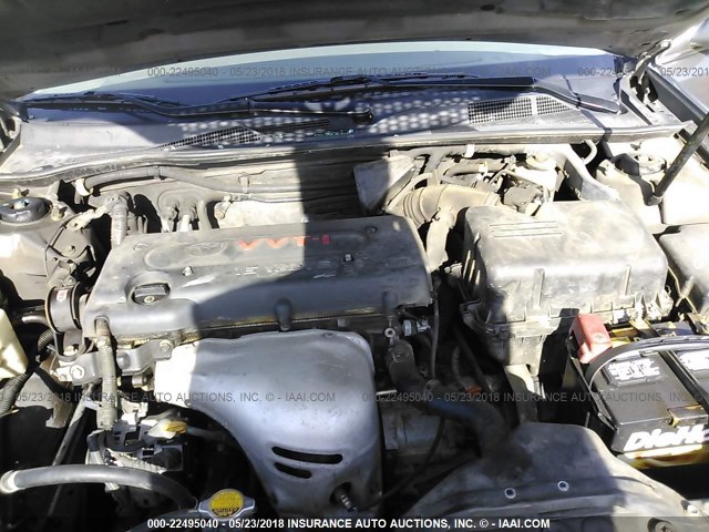 4T1BE32K94U940480 - 2004 TOYOTA CAMRY LE/XLE/SE ნაცრისფერი ფოტო 10