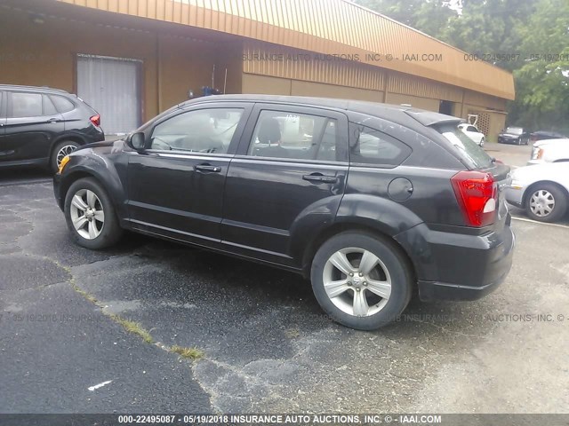 1B3CB4HA2AD552719 - 2010 DODGE CALIBER SXT BLACK photo 3