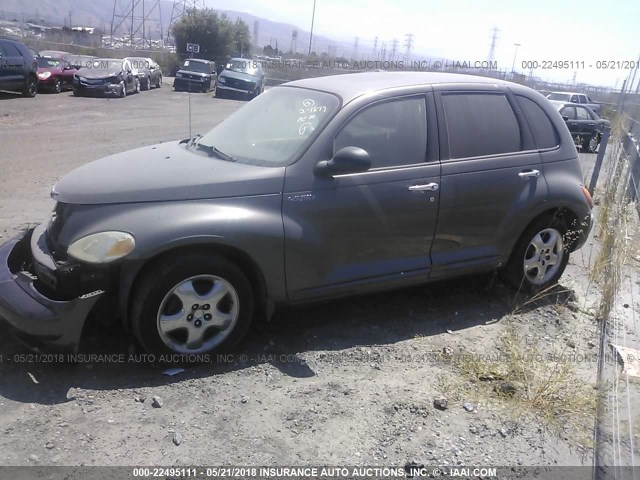 3C8FY68B32T230972 - 2002 CHRYSLER PT CRUISER LIMITED/DREAM CRUISER GRAY photo 3