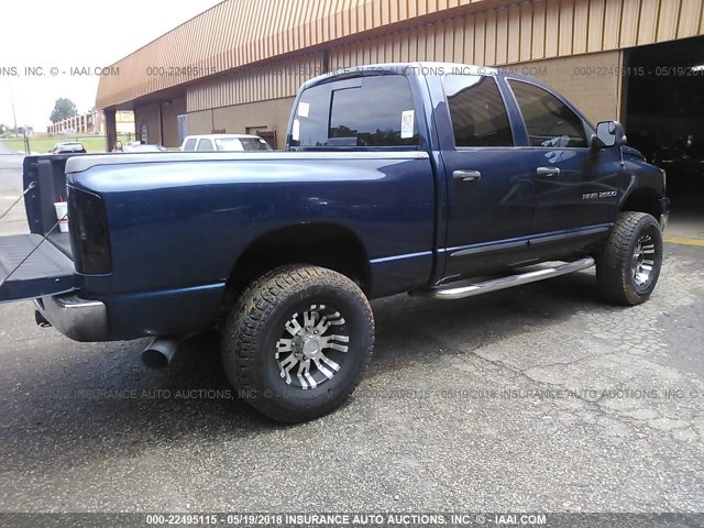 3D7KS28C66G117007 - 2006 DODGE RAM 2500 ST/SLT/LARAMIE ლურჯი ფოტო 4