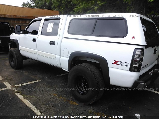 2GCEK13T541424828 - 2004 CHEVROLET SILVERADO K1500 WHITE photo 3