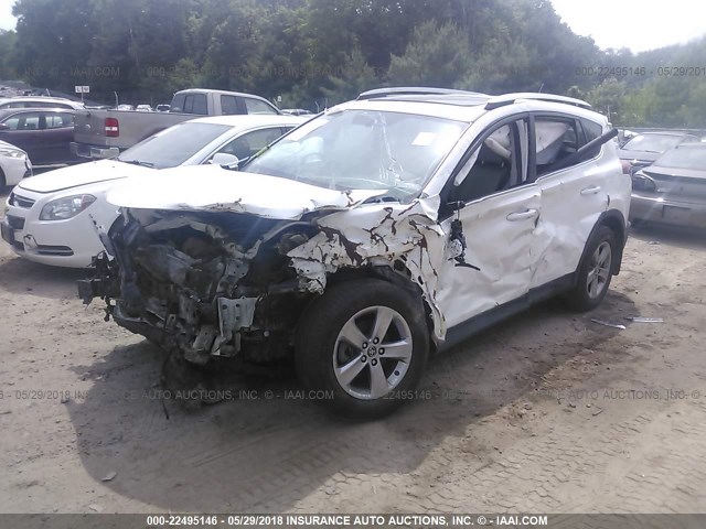 2T3DFREV2DW098622 - 2013 TOYOTA RAV4 LIMITED Ağ foto 2