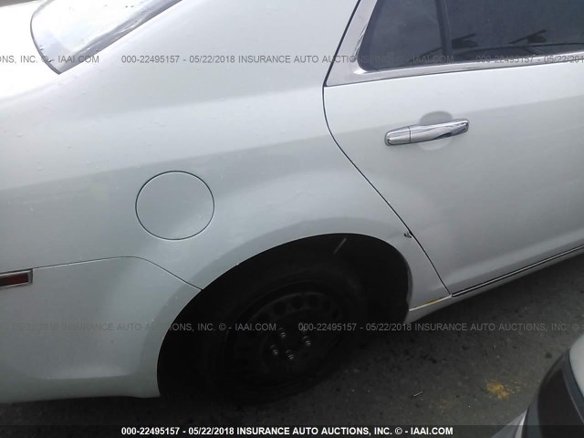 1G1ZK57789F205800 - 2009 CHEVROLET MALIBU LTZ 白色 照片 6