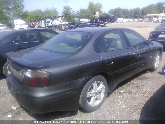 1G2HY52K434171195 - 2003 PONTIAC BONNEVILLE SLE GRAY photo 4