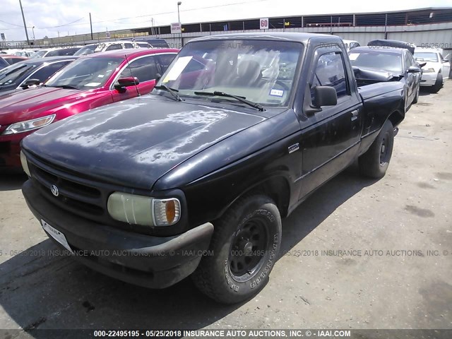 4F4CR12A1RTN14070 - 1994 MAZDA B2300 BLACK photo 2