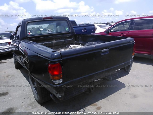 4F4CR12A1RTN14070 - 1994 MAZDA B2300 BLACK photo 6