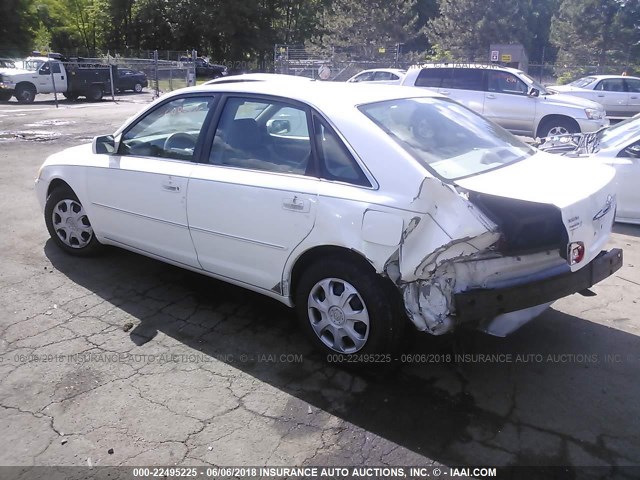 4T1BF28B13U272025 - 2003 TOYOTA AVALON XL/XLS WHITE photo 3